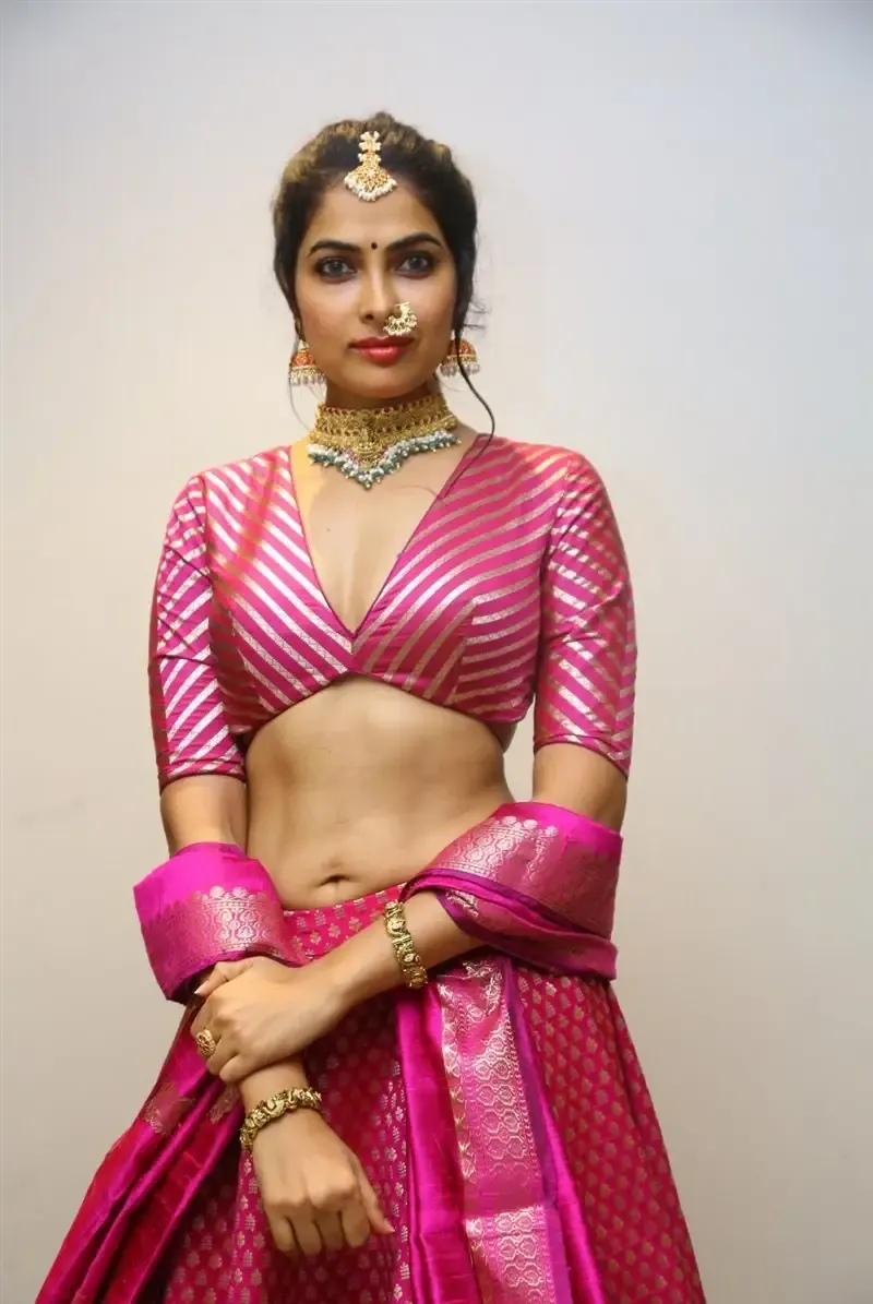 TELUGU ACTRESS DIVI VADTHYA AT RUDRANGI MOVIE PRE RELEASE EVENT 25